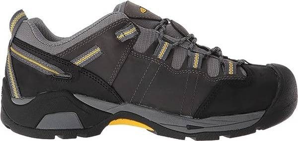 NEW Size 7 Wide KEEN Utility Men Work Shoe Low Soft Toe Detroit Xt ESD
Color: Magnet/Steel Grey
