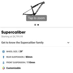 Trek Supercaliber Gen 2 Frame set XC