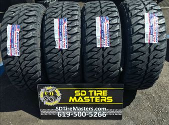 4 NEW TIRES LT35×12.50 R20 AMERICAN ROADSTAR M/T /50k miles warranty $830 all 4 FREE INSTALLATION and BALANCED !!