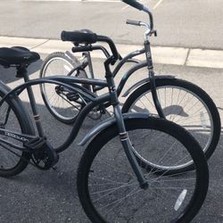 Beach Cruisers. His and Hers.
