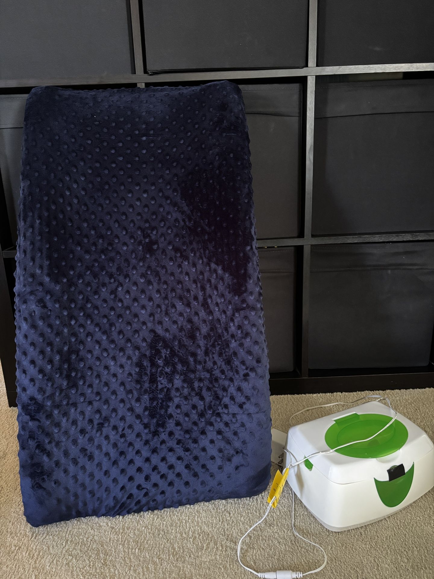 Diaper Changing Pad And Wipe Warmer