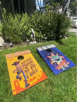 GoSports Pixar Toy Story Cornhole Set