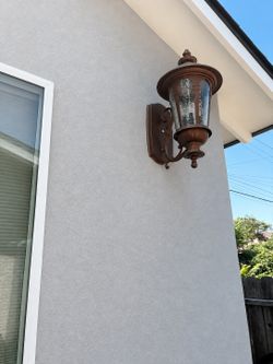 Outdoor Wall Lantern Light Fixture – Bronze Finish