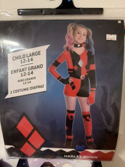 Harley Quinn Halloween Costume for Girls