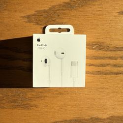 Genuine Apple EarPods USB C (corded)