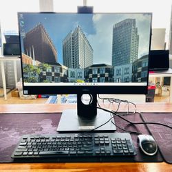 Dell Optiplex 7560 24” ALL IN ONE PC TouchScreen CORE i5-8500 3.0Ghz 8GB 256GB SSD Windows 11 Pro