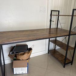  Beautiful Desk With Shelves
