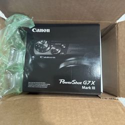 Power shot G7 Mark 3 