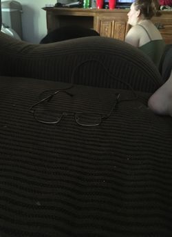 Glasses with a case