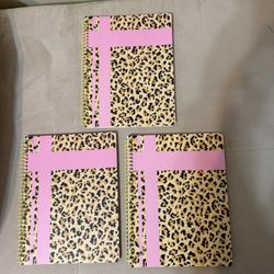 Set of 3 Spiral Bound Notebooks
