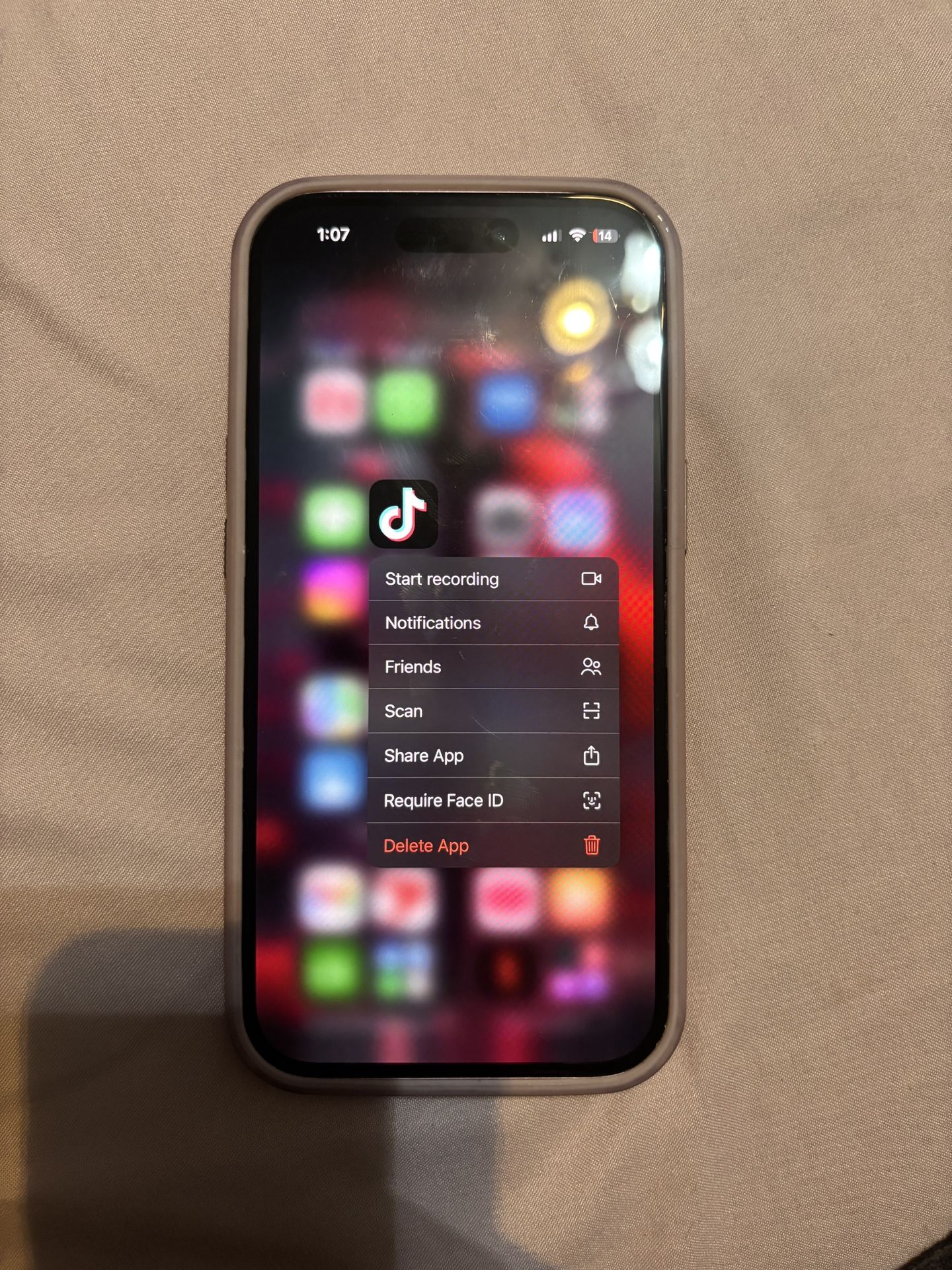 iPhone With TikTok 