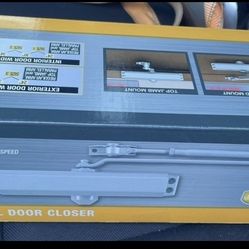 Commercial door closer