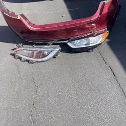 Car parts bumper headlights door glass 2017Chevy Malibu, 2015Chrysler 200, 2013Ford Fusion