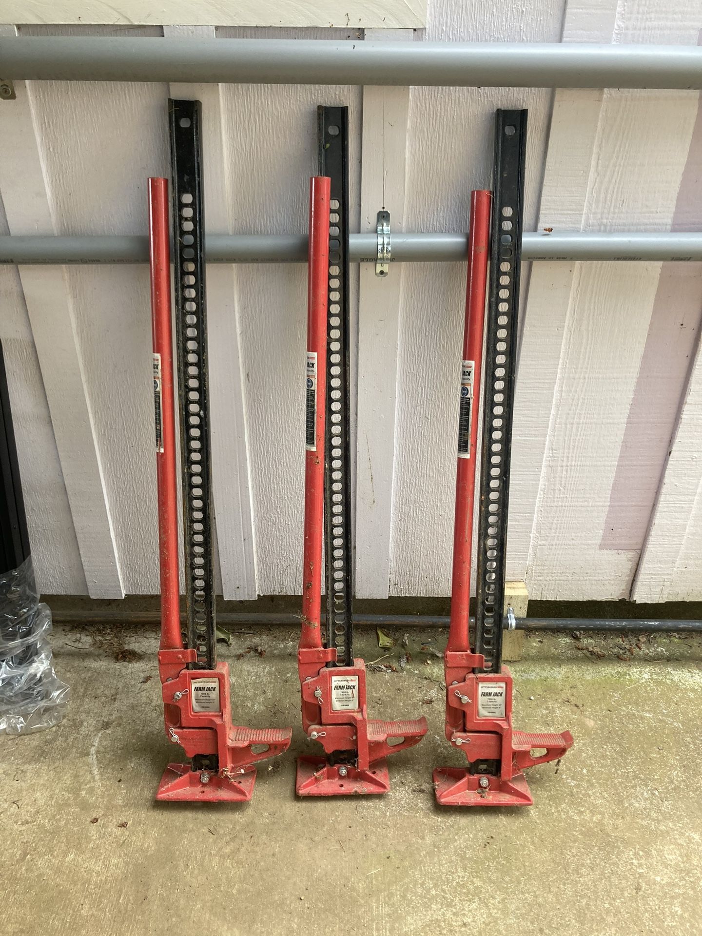 60” Farm Jacks 7K Lb. Capacity