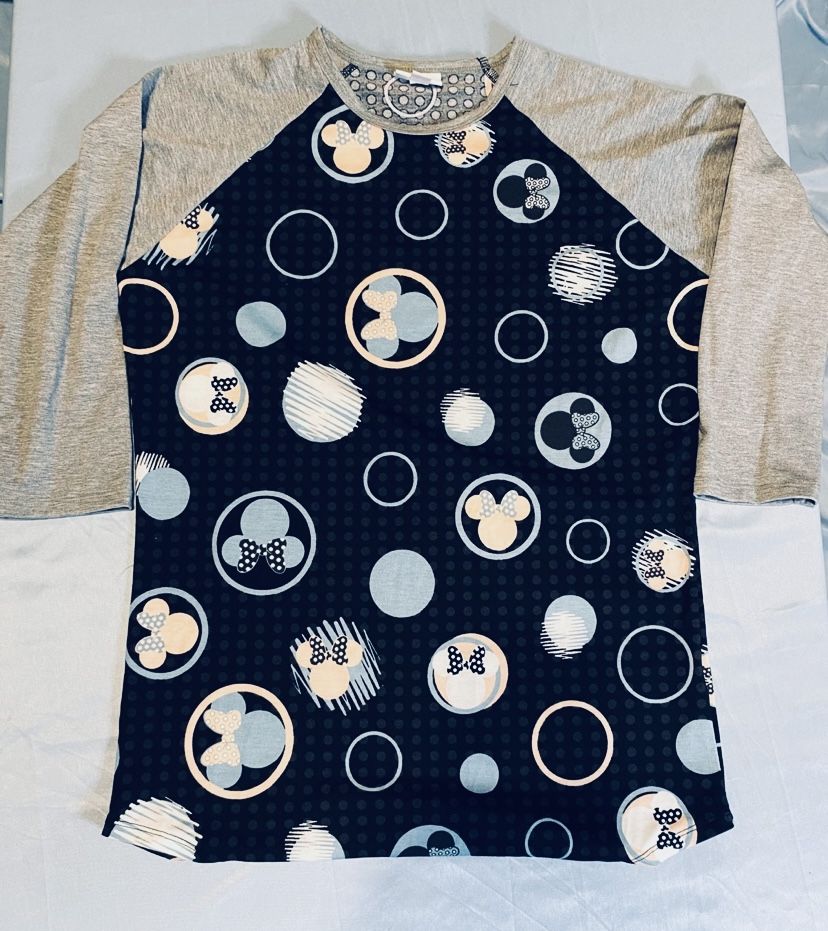 LuLaRoe Disney Baseball Style Tee