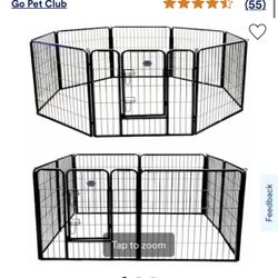 Dog / Puppy / Pet Playpen / Exercise Pen / Fence / Gate