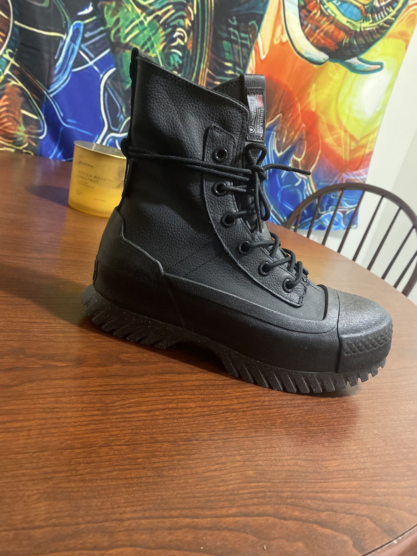 Size 8 Waterproof Converse Boots