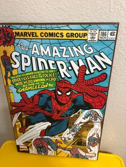 Spiderman Wooden Poster Frame