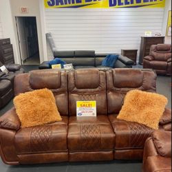 SANTIAGO 2 PIECE LOVESEAT AND SOFA SETS ONLY $999