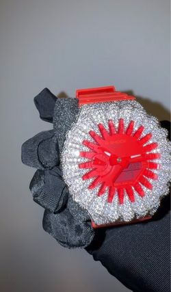 Casio G-Shock Custom Iced Out Red Watch