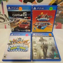 PS4 Video Games Call Of Duty Skylanders Swap Force Cars 2