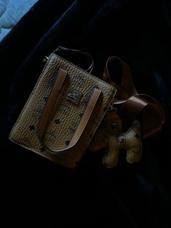 Small Crossbody Bag with Keychain