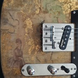 New Custom Made Telecaster Style Electric Guitar With New  Gig Bag 