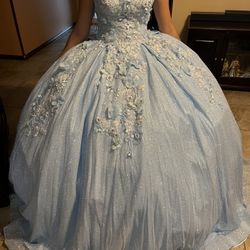 Quincenera Dress & Crinoline 