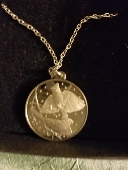 Franklin Mint Collectable Silver Necklace