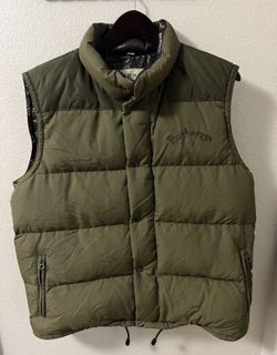 burberry puffer vest men's Landon England size 52 