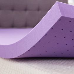 3 Inch Gel Memory Foam Mattress Topper Ventilated Soft Pressure Relieve Mattress Pad