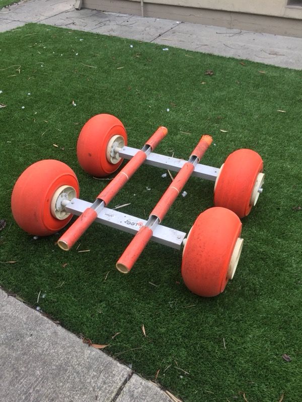 Stand up jet ski beach cart