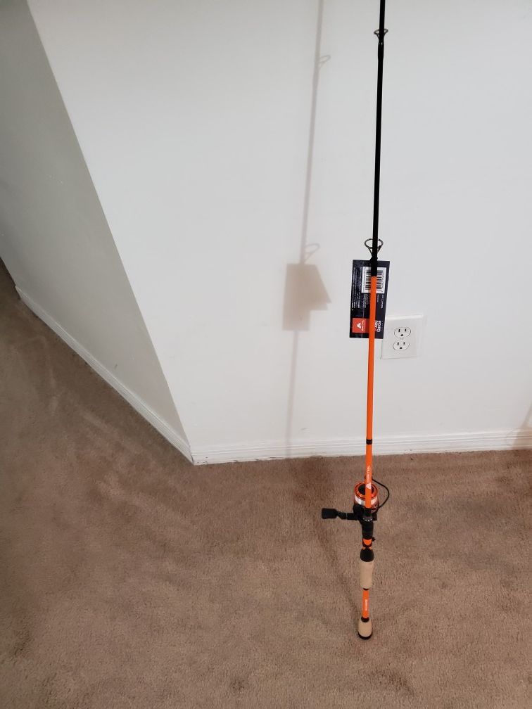 Fishing rod and reel abu garcia max combo