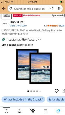 Wall Picture frames 27x40