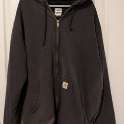 Carhartt Blk Sweater Size XL Tall 