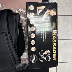 SHIATSU NECK SHOULDER BACK MASSAGER HEAT ELECTRIC