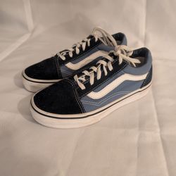 Boys KIDS VANS SHOES Blue Old SKOOL Size Kids 2