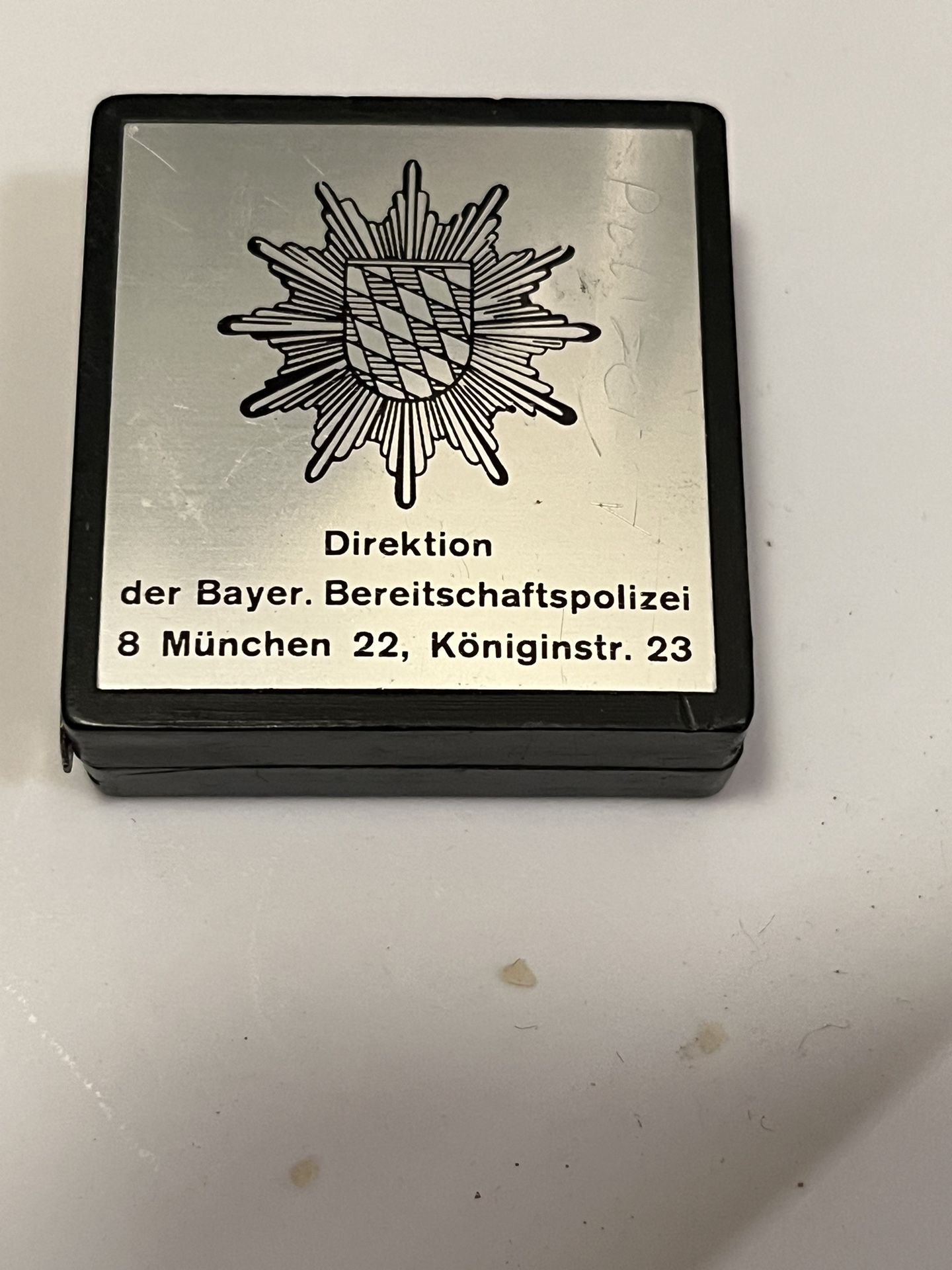 German Police Tape Measure