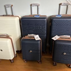 28” Check In Luggage &16” Carry On Bag Sets 