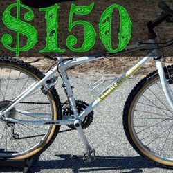 Schwinn 90s Hardtail MT Bike 50cm Cro-mo Made in USA