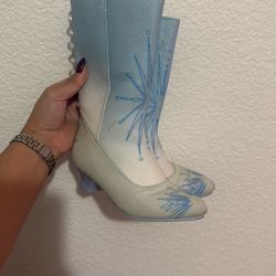 Elsa Boots Girl 3-4T