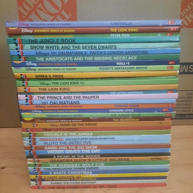 36 Disney Books