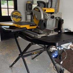 Dewalt Tile Saw With Stand