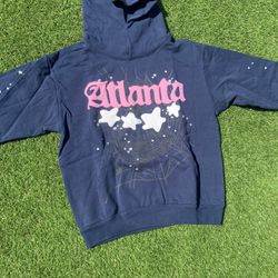 Atlanta Sp5der Navy Hoodie