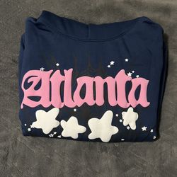 1:1 dark blue Atlanta hoodie Size S