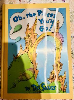 Brand New3D Hard Cover Dr. Seuss Oh, The Places You’ll Go! 