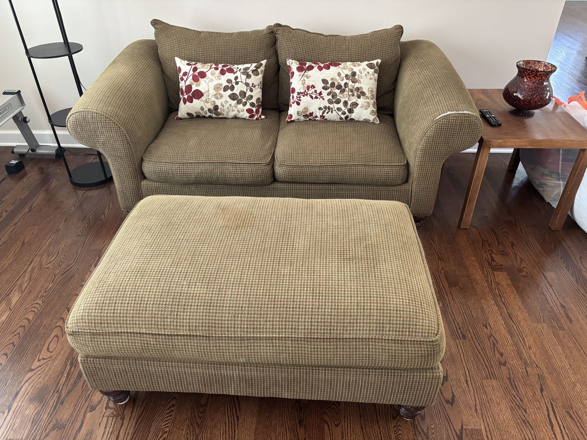 Loveseat And Ottoman