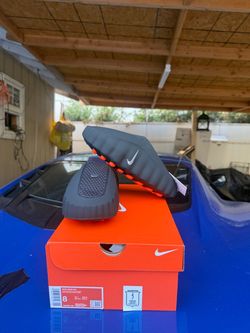 Nike Mind 001 Black Chrome Slides Size M8