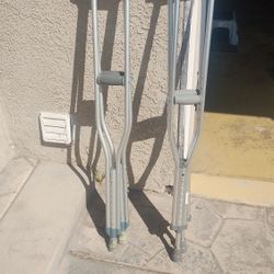 aluminum underarm (axillary) crutches
