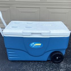 Coleman Cooler With Wheels